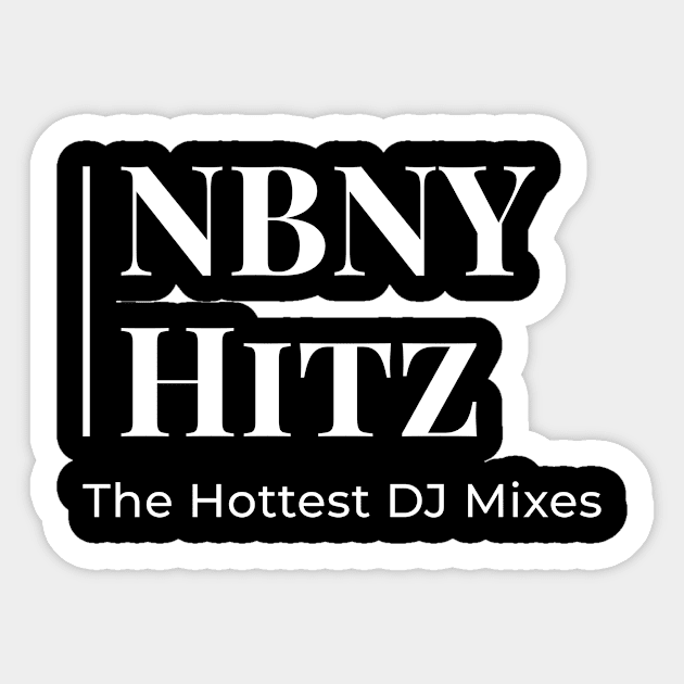 NBNY Hitz WHT Sticker by Dj Architect